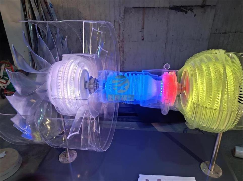 霍山县飞机发动机模型